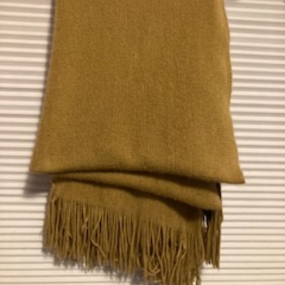 Cozy Tan Wrap by Rikka, one size, wear as a wrap, shawl, oversized scarf,stylish - Picture 3 of 7